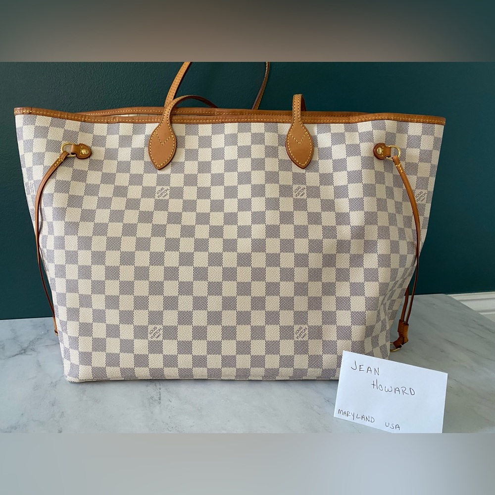 Louis Vuitton Neverfull GM Damier Azur